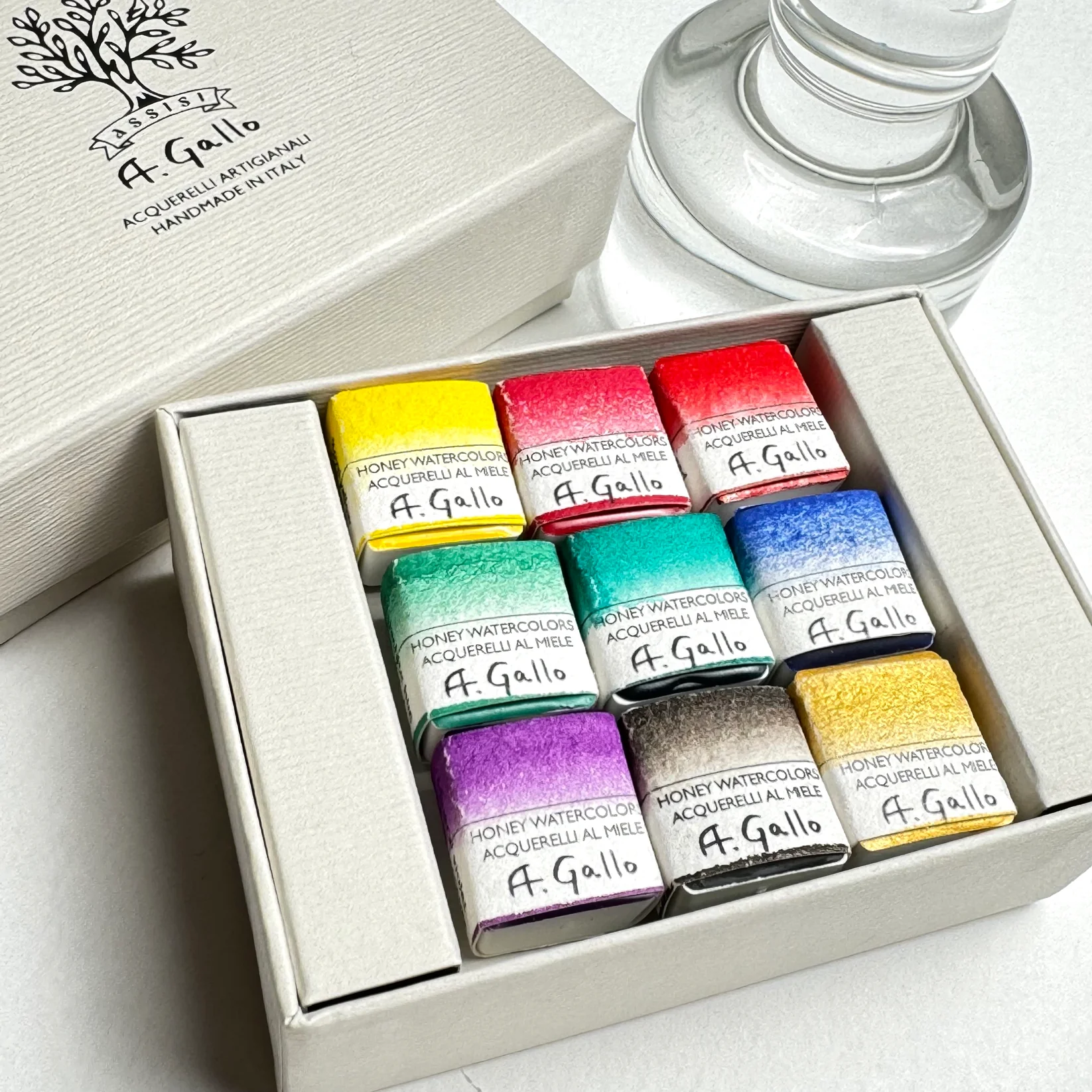 A. Gallo Handmade Watercolour Set – Illumina