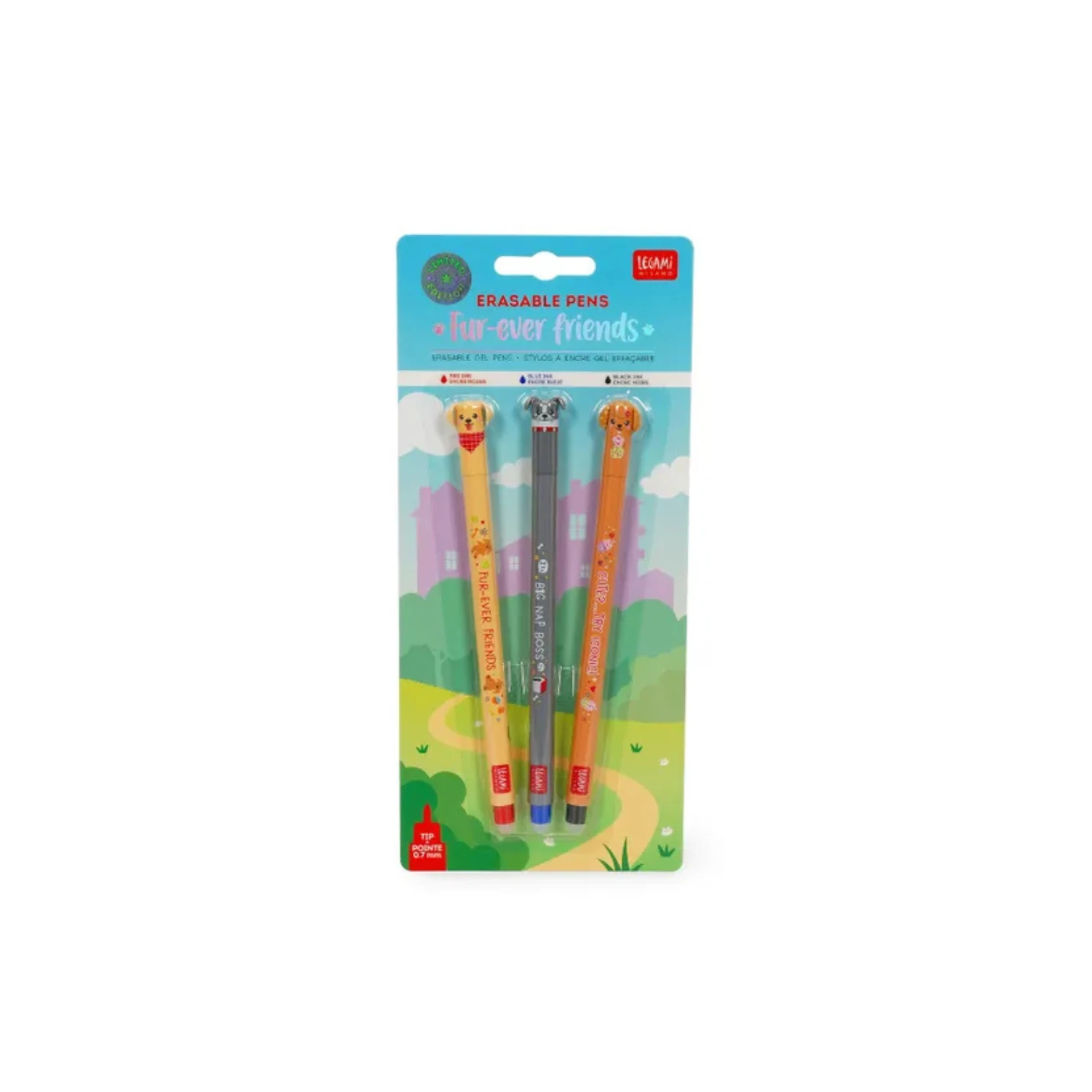 Legami ‘Fur-Ever Friends’ Limited Edition 2026 Erasable Pen Set