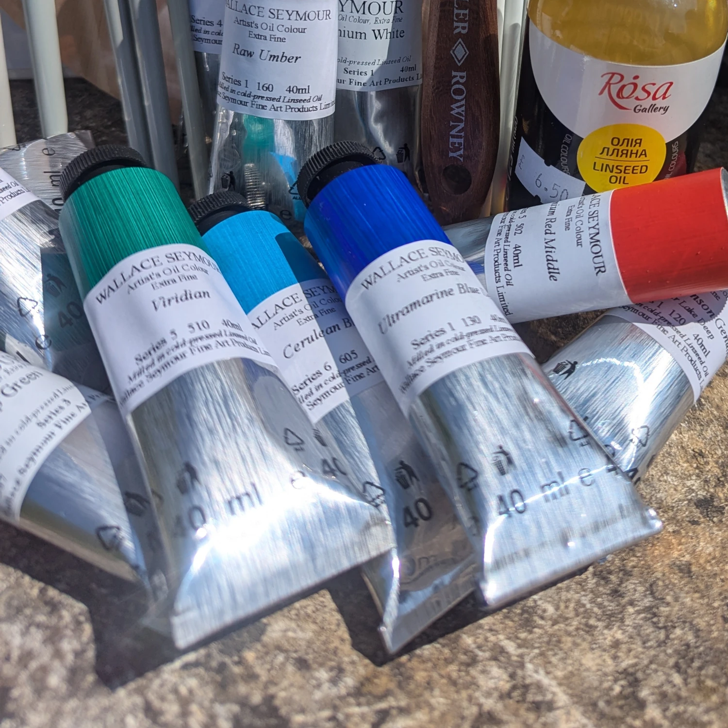 Wallace Seymour Oil Paints
