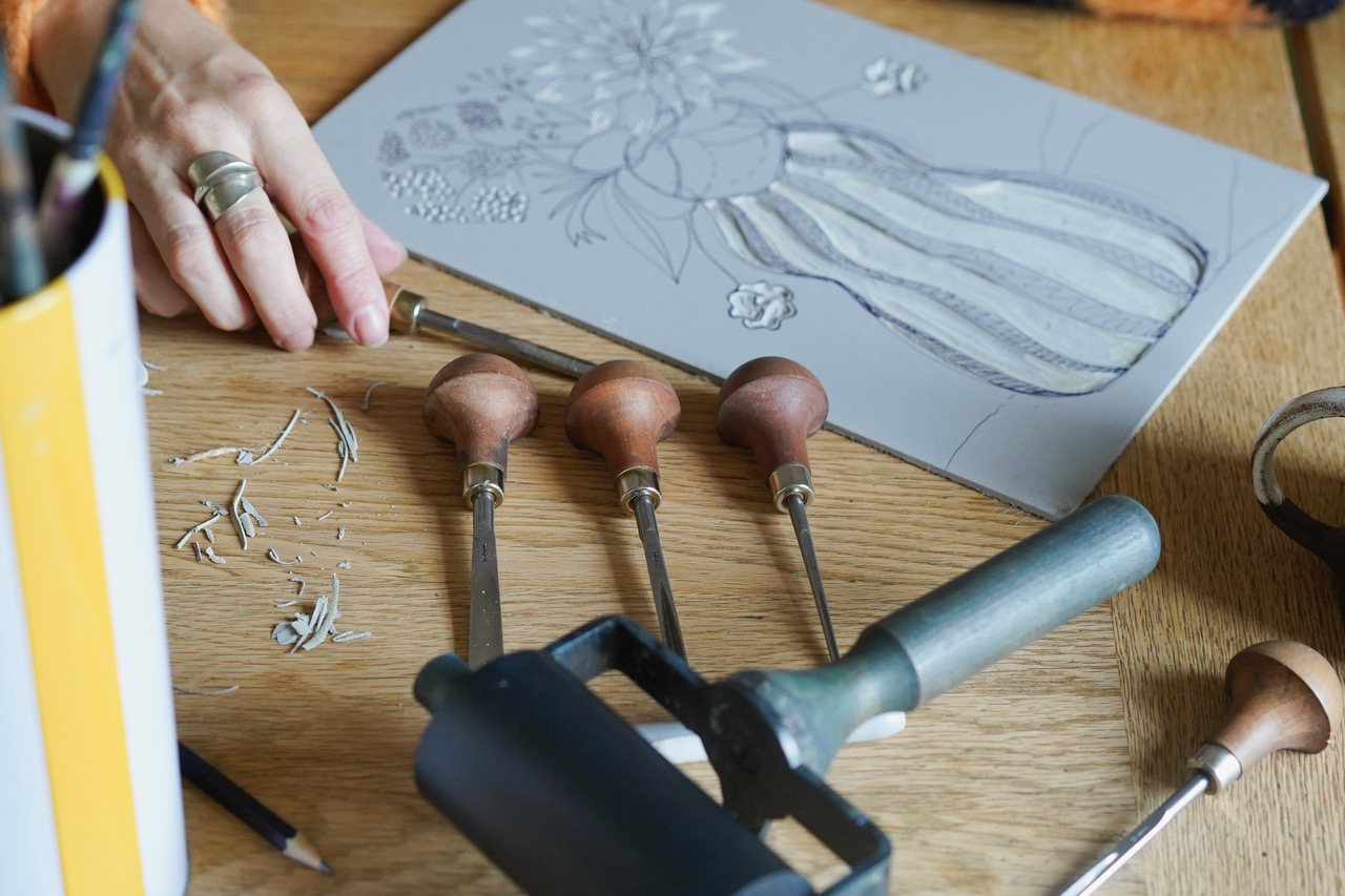 Botanical Linocut Workshop Thursday 17th September 2026